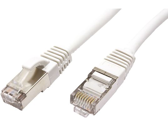 VALUE 21.99.1366 - Câble réseau, 5 m, Cat-6, Blanc
