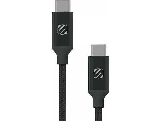 SCOSCHE StrikeLine Premium - Cavo di ricarica e dati USB-C (Grigio scuro)