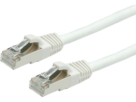 VALUE 21.99.1226 - Câble réseau, 0.5 m, Cat-6, Blanc