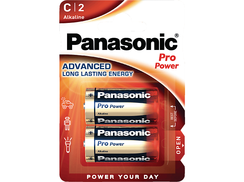 PANASONIC 00225999 LR14PPG/2BP C Batterie, Alkaline | Batterien
