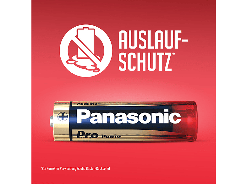 Thumbnail - PANASONIC 00235999 LR6PPG/4BP AA Batterie, Alkaline