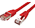 VALUE 21.99.1261 - Netzwerkkabel, 5 m, Cat-6, geschirmt, Rot
