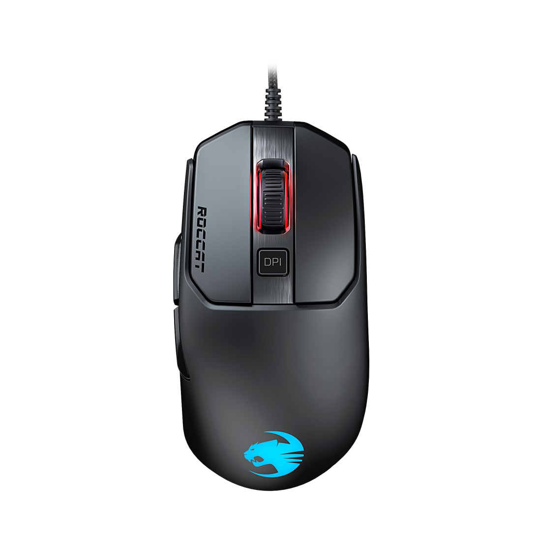 ROCCAT Kain 120 AIMO Gaming Maus, Schwarz