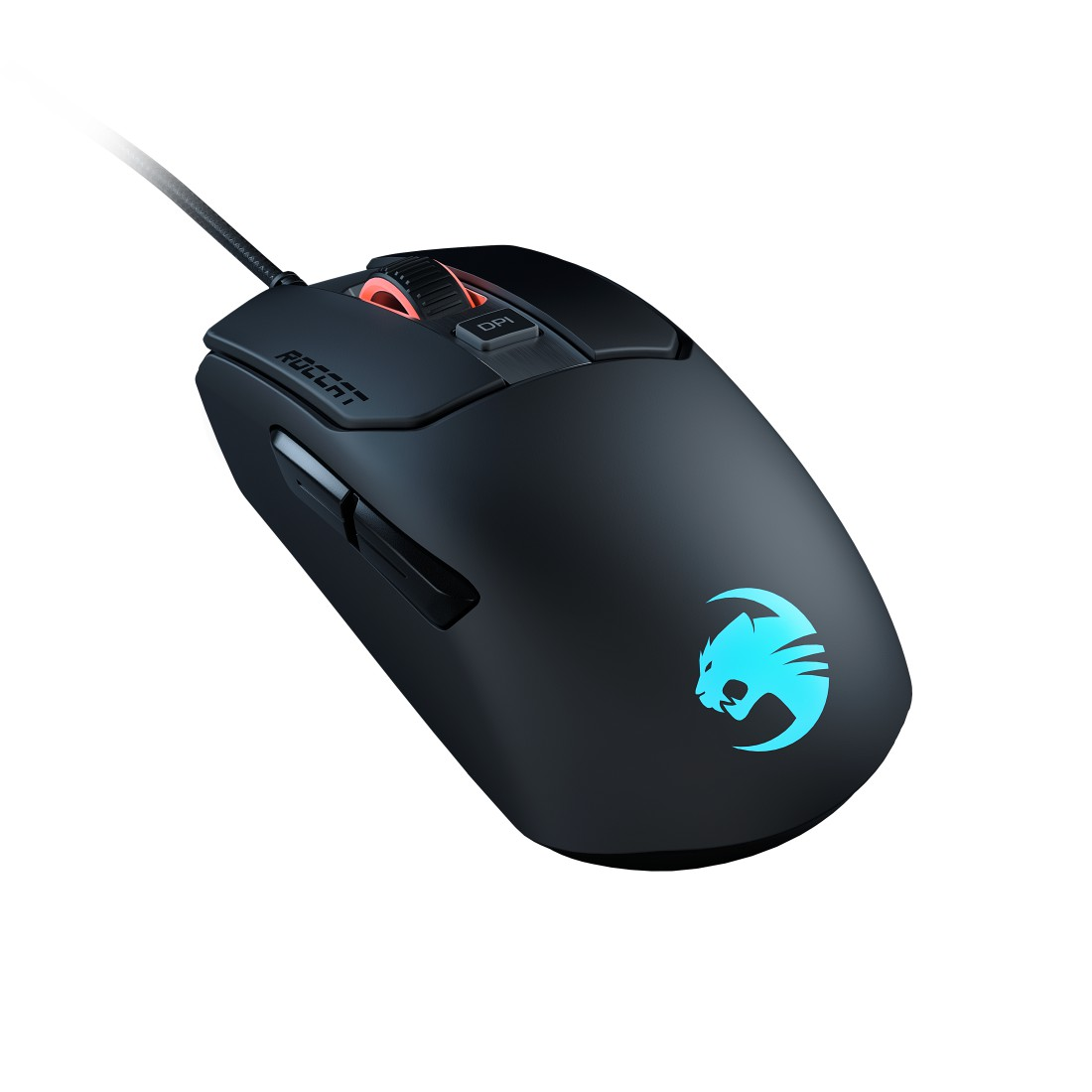 ROCCAT Kain 120 AIMO Gaming Maus, Schwarz