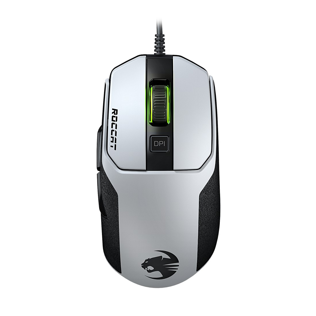 ROCCAT Kain 102 AIMO Gaming Maus, Weiß