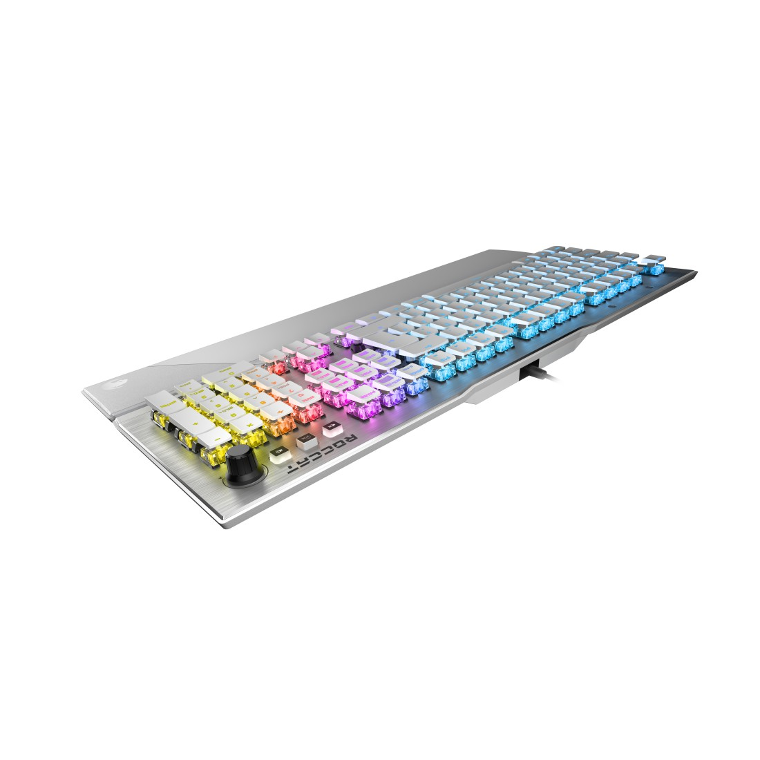 ROCCAT Vulcan 122 AIMO, Gaming Tastatur, Mechanisch, Sonstiges, kabelgebunden, Weiß