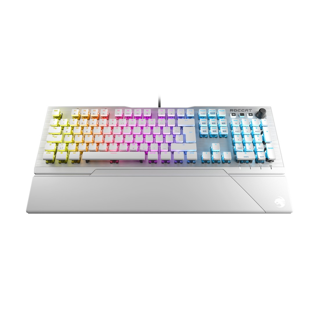 ROCCAT Vulcan 122 AIMO, Gaming Tastatur, Mechanisch, Sonstiges, kabelgebunden, Weiß