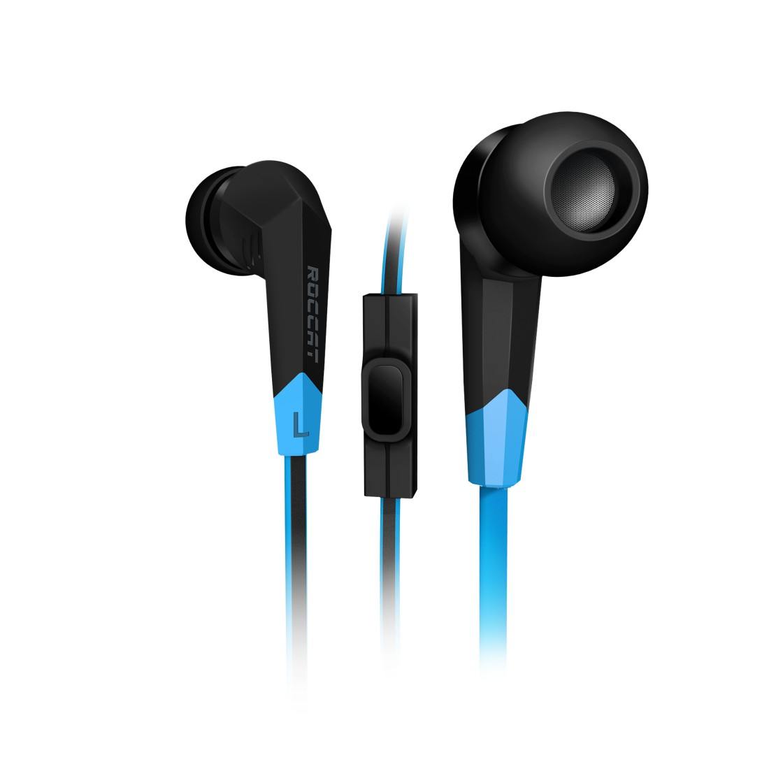 ROCCAT Syva, In-ear Headset Schwarz/Blau