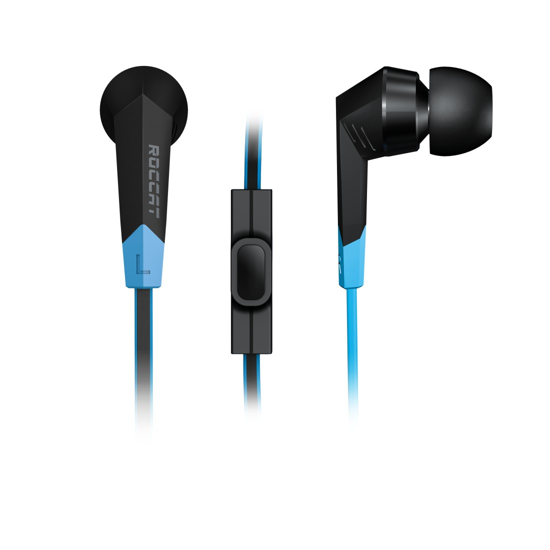 ROCCAT Syva, In-ear Headset Schwarz/Blau