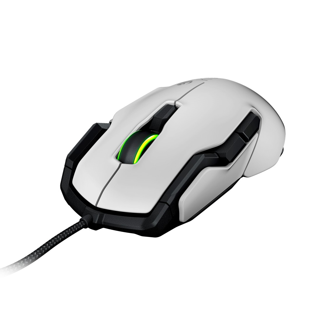 ROCCAT Kova AIMO - Ambidextrous Gaming Maus, Weiß