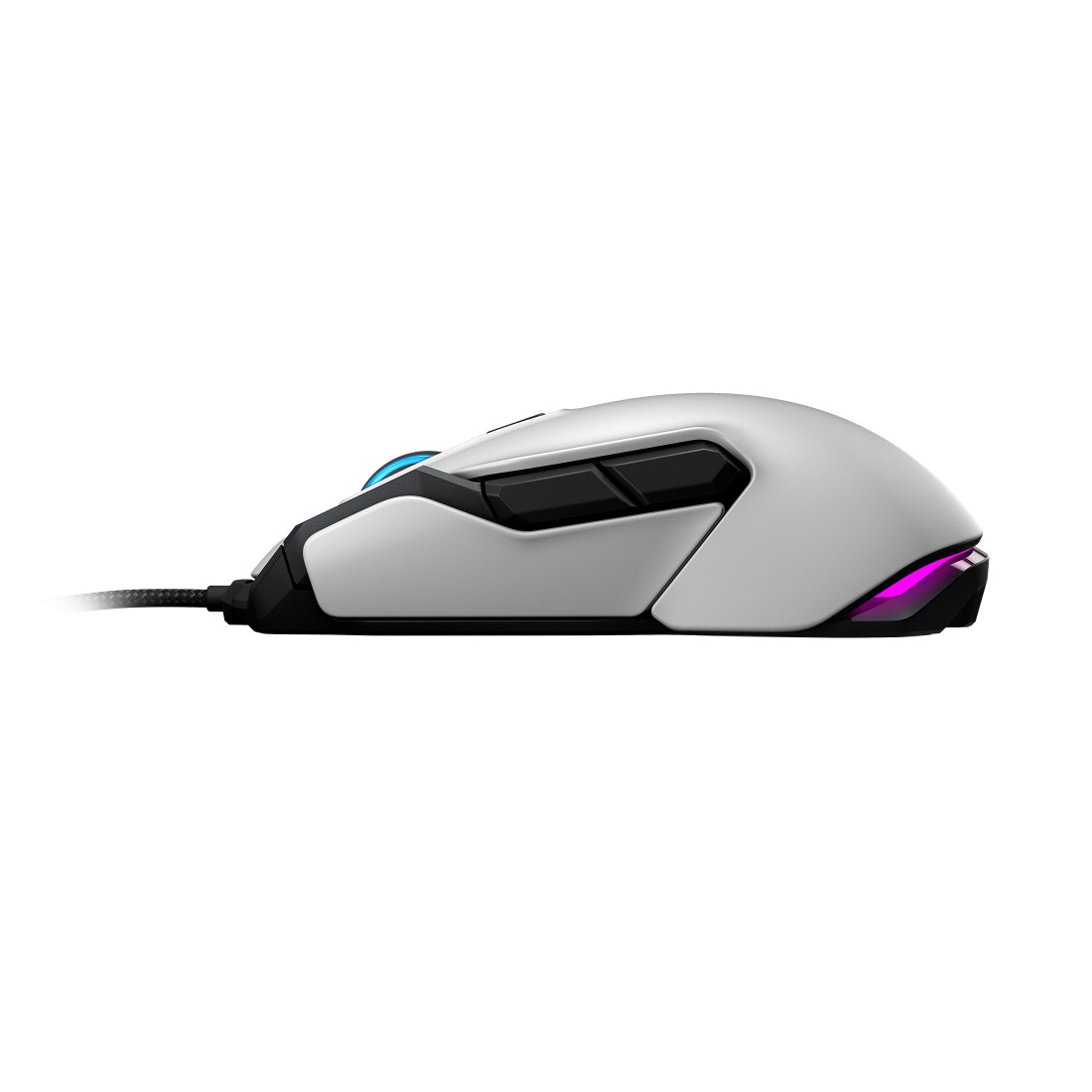 ROCCAT Kova AIMO - Ambidextrous Gaming Maus, Weiß