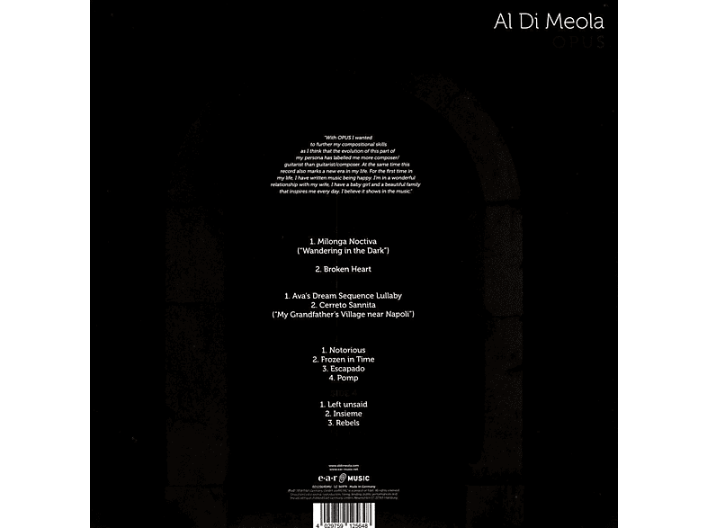 Thumbnail - Al Di Meola - Opus (Vinyl)