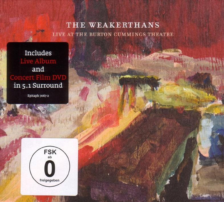 Weakerthans Live Cumming + Burtion Video) Theatre - (CD - At The DVD The