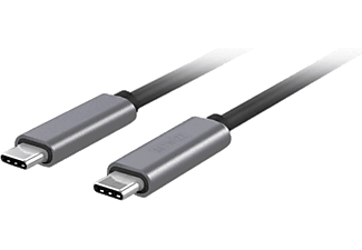 ARTWIZZ 8256-1593 - Cavo di ricarica e dati USB-C (Grigio scuro/Nero)