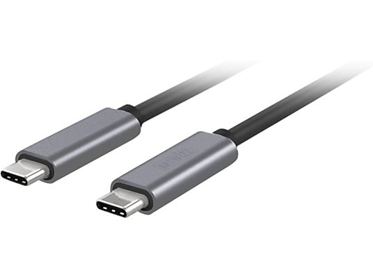 ARTWIZZ 8256-1593 - Câble de chargement et de données USB-C (Gris foncé/Noir)