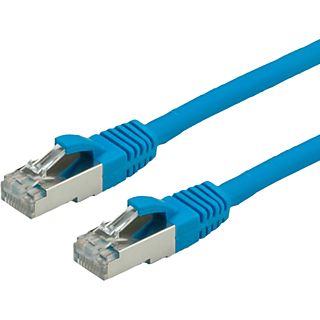 VALUE 21.99.1284 - Câble réseau, 10 m, Cat-6, non blindé, Bleu