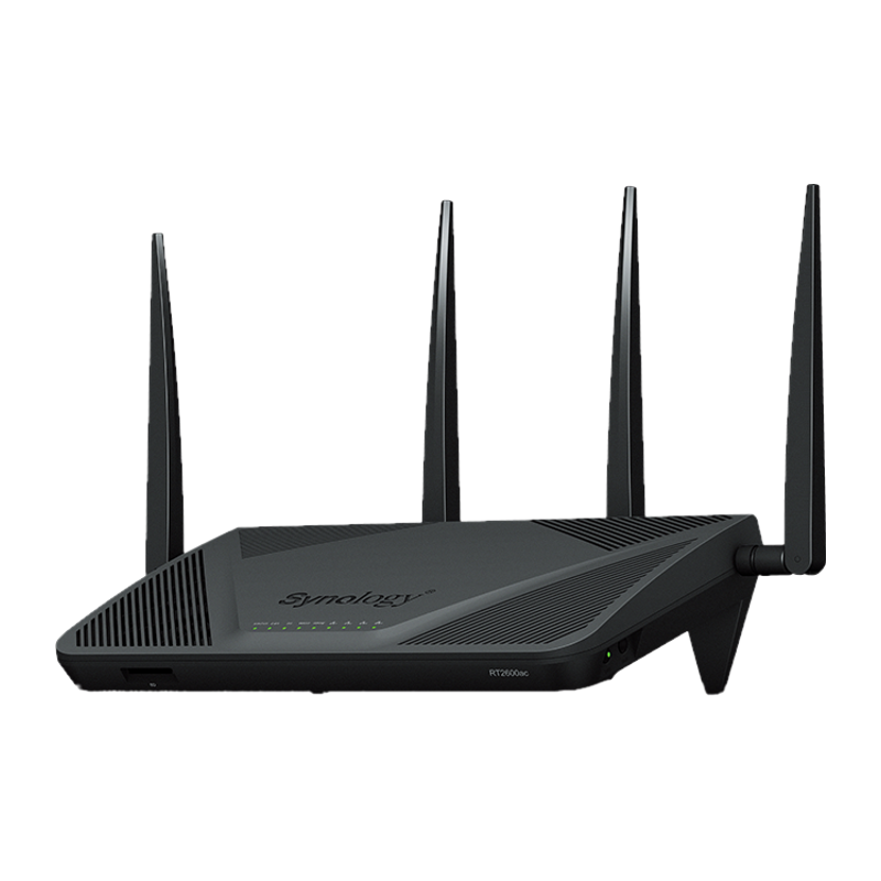 SYNOLOGY RT2600ac | WLAN-Router (Schwarz) | MediaMarkt