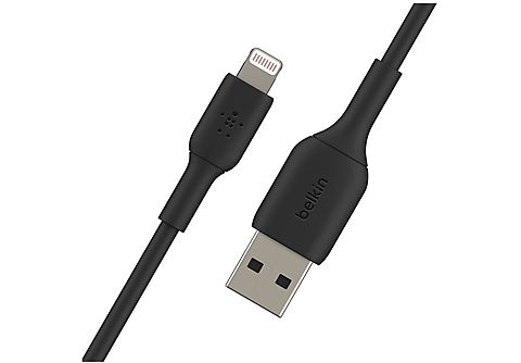 BELKIN USB-kabel - Lightning 1 m Zwart (CAA001bt1MBK)