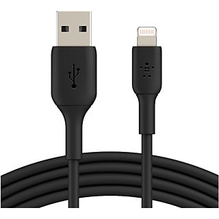 BELKIN USB-kabel - Lightning 1 m Zwart (CAA001bt1MBK)