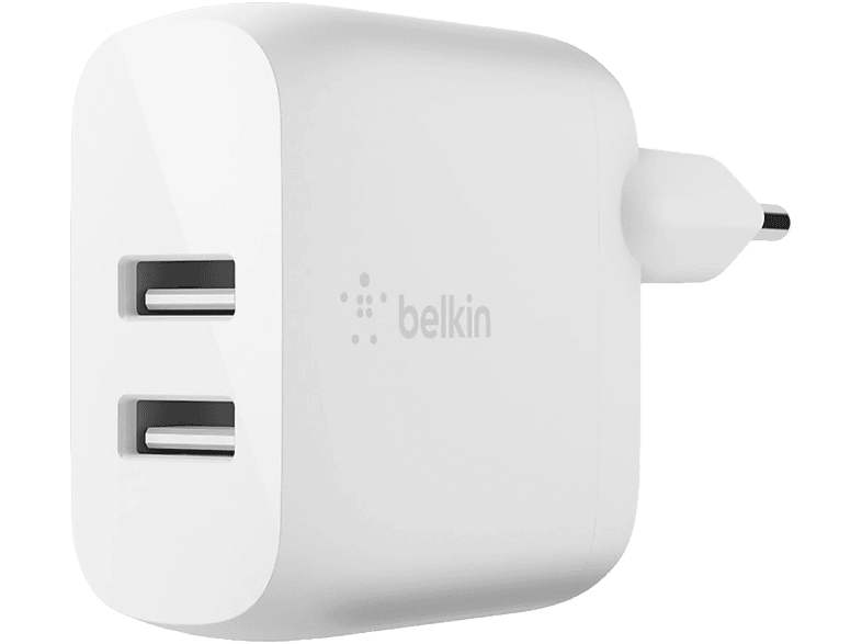 Belkin Oplader 2 X Usb Boost↑charge™ + Lightning-kabel Wit (wcd001vf1mwh)