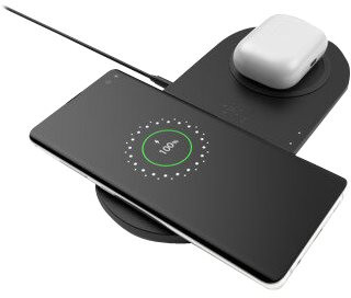 BELKIN Station de charge sans fil Dual Noir (WIZ002VFBK)