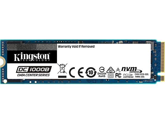 KINGSTON DC1000B - Interne Festplatte (SSD, 480 GB, Blau)
