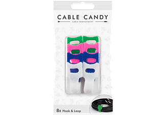 CABLE CANDY Hook & Loop - Kabelbinder (Mehrfarbig)
