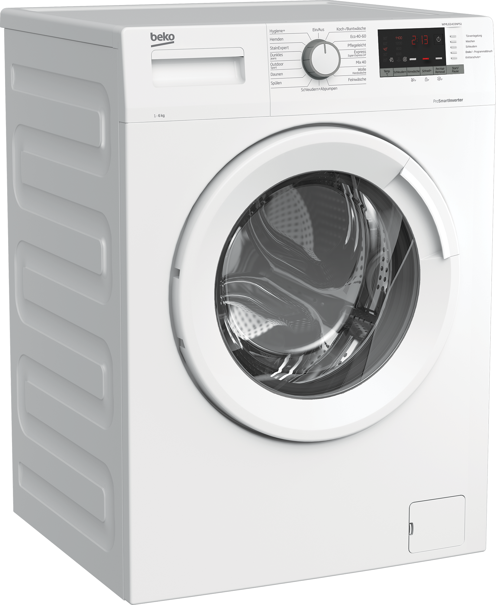 BEKO WML61433NPS1 Waschmaschine (6 kg, 1400 U/Min., D)