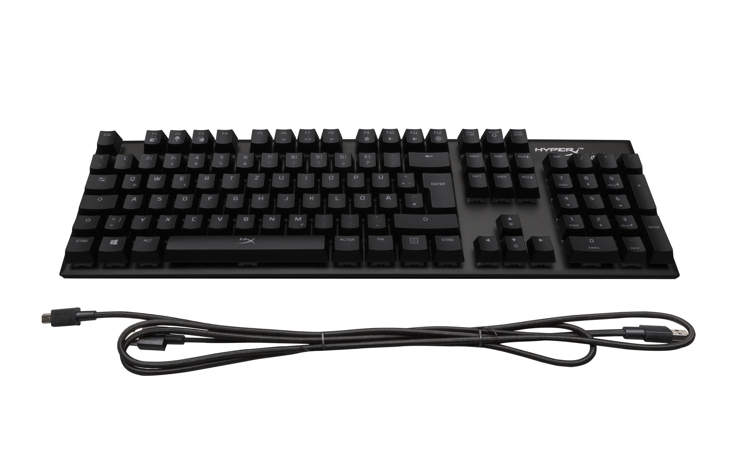 HYPERX Alloy FPS RGB Speed Silver, Gaming Tastatur, Mechanisch, Schwarz