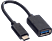 VALUE 11.99.9030 - Câble adaptateur USB-C vers USB-A, 15 cm, 5 Gbit/s, Noir
