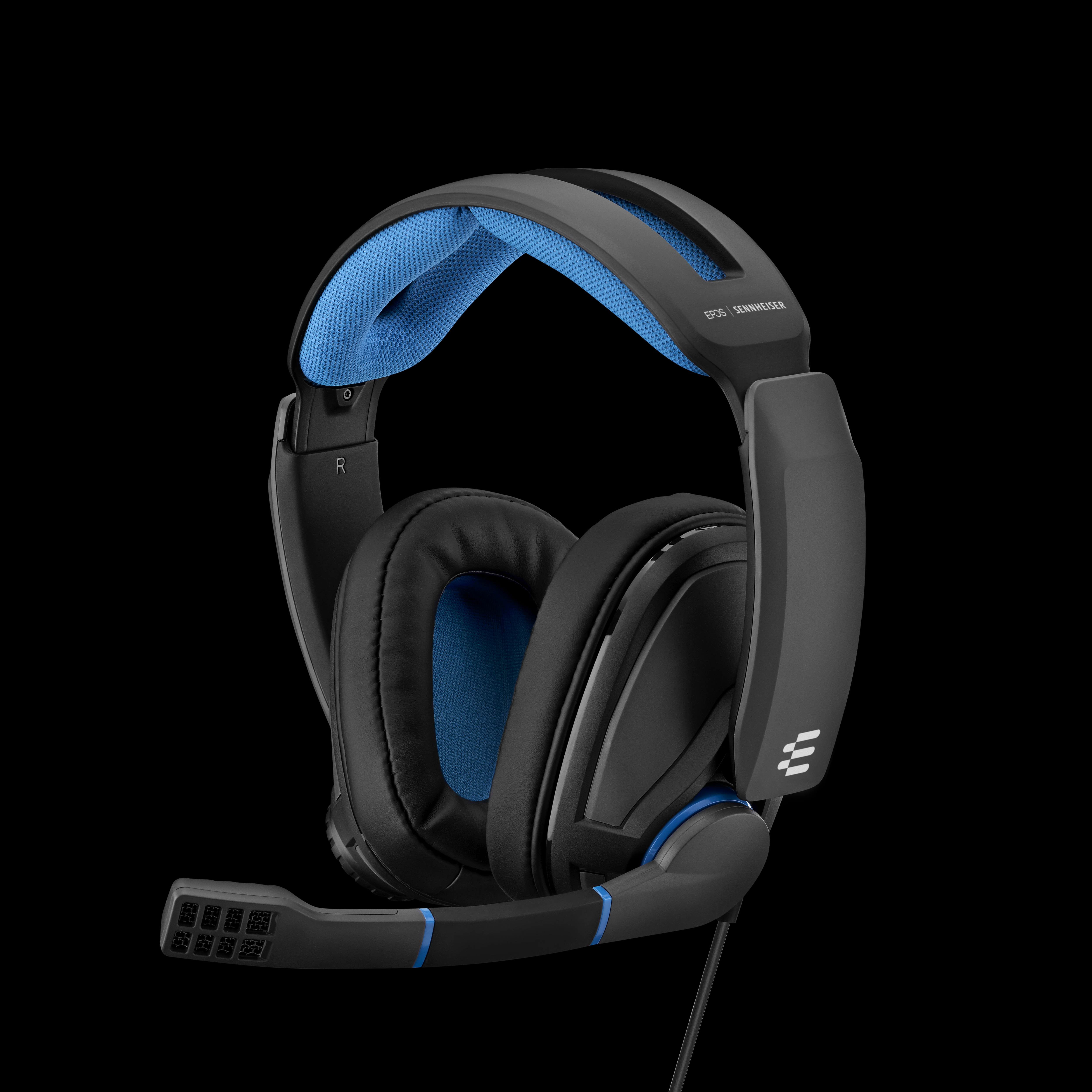 EPOS SENNHEISER GSP 300 , Over-ear Gaming Headset Schwarz/Blau
