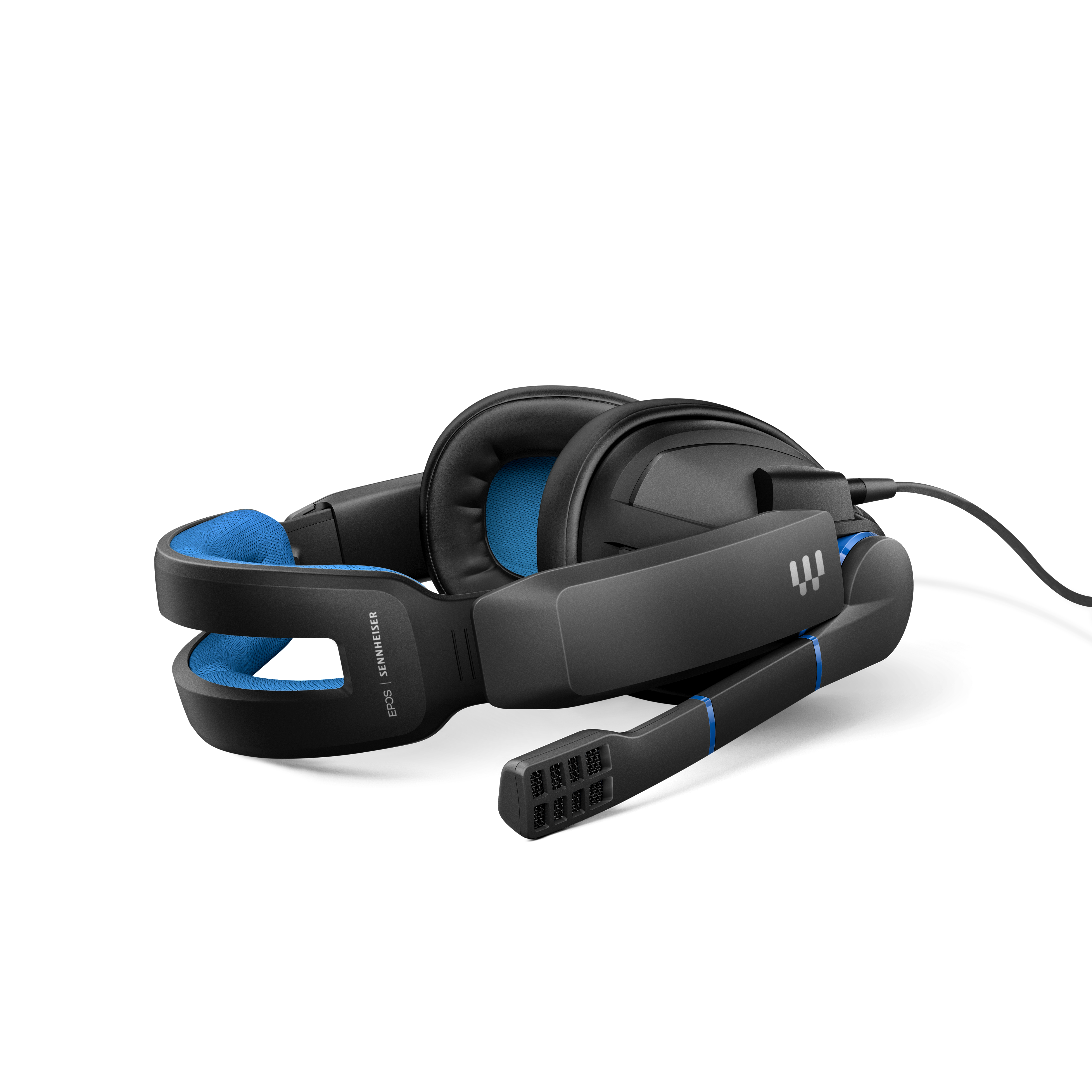 EPOS SENNHEISER GSP 300 , Over-ear Gaming Headset Schwarz/Blau