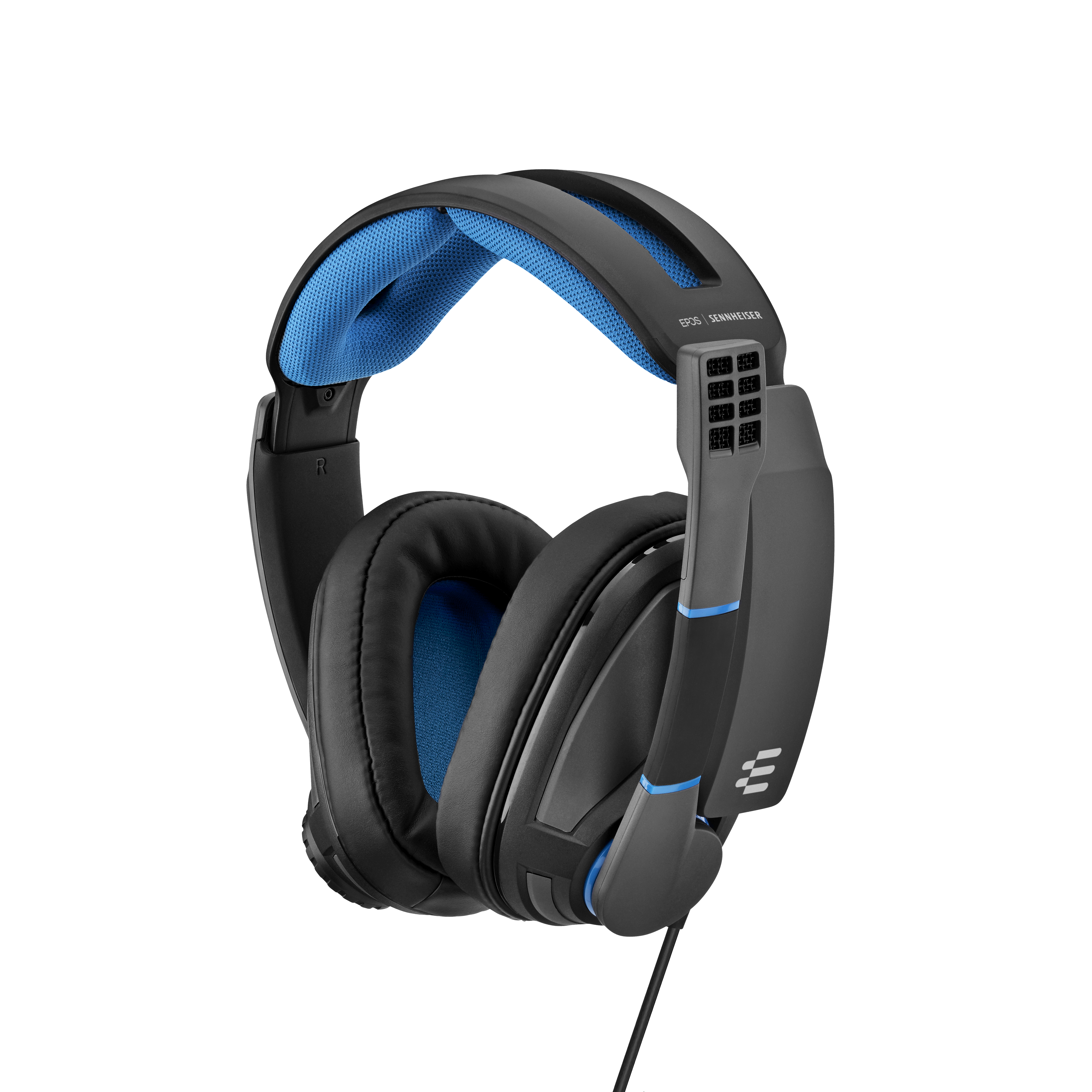 EPOS SENNHEISER GSP 300 , Over-ear Gaming Headset Schwarz/Blau