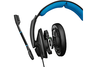 EPOS SENNHEISER GSP 300 , Over-ear Gaming Headset Schwarz/Blau