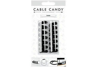 CABLE CANDY Snake - Spiral-Kabelbinder (Schwarz)