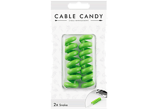 CABLE CANDY Snake - Spiral-Kabelbinder (Grün)