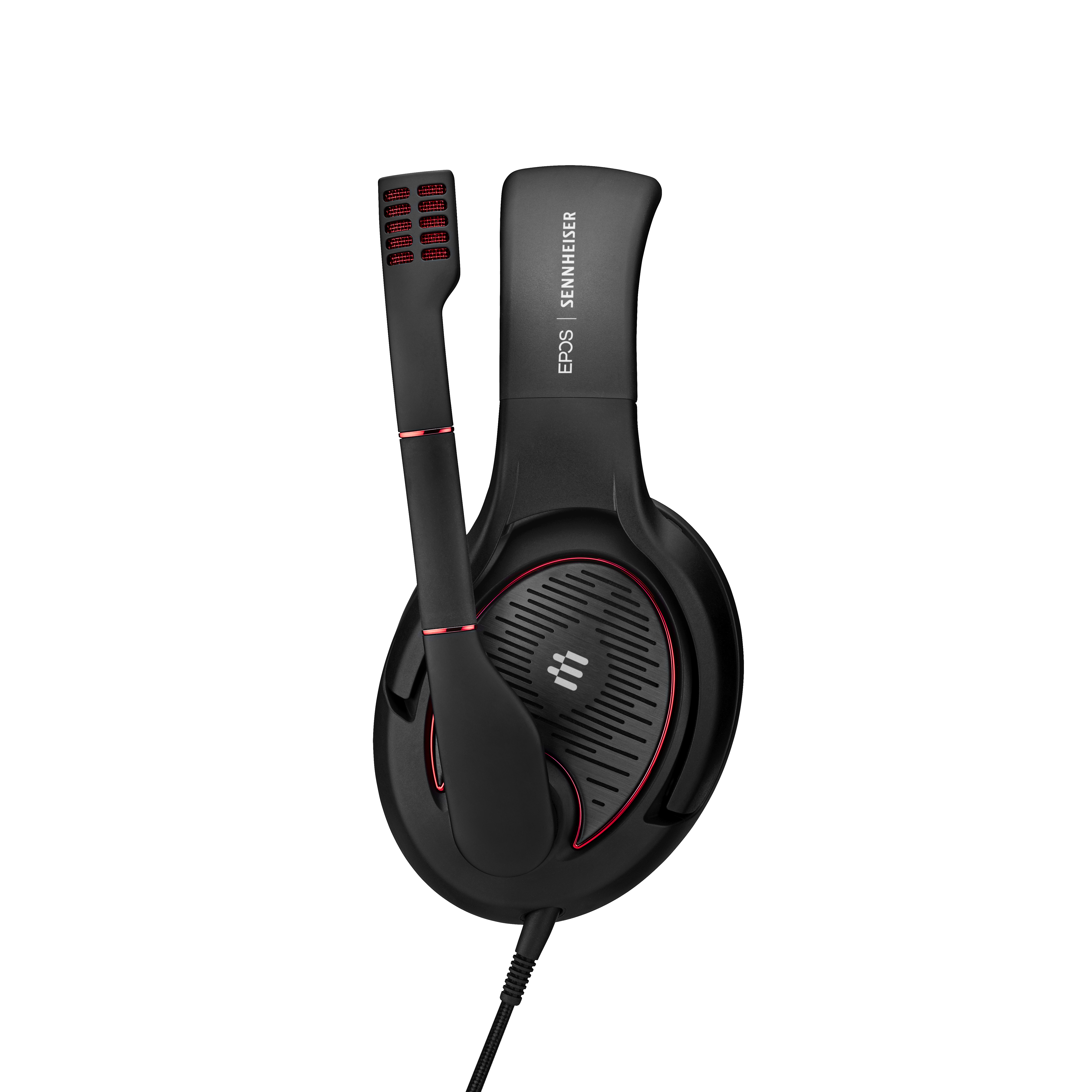 EPOS SENNHEISER Game one, Over-ear Gaming Headset Schwarz/Rot