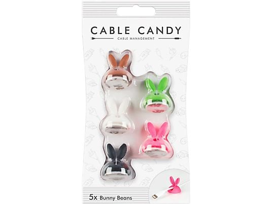 CABLE CANDY Bunny Beans - Fixation des câbles (Multicolore)
