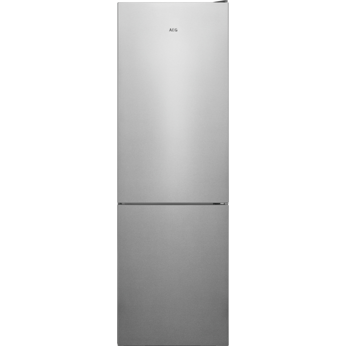 Frigorífico combi - AEG RCB632E4MX, No Frost, 324 l, 186 cm, 42 dB, Inox