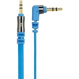 SCOSCHE FlatOut - Câble audio, 1.8 m, Bleu