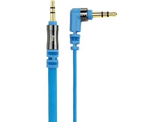 SCOSCHE FlatOut - Audiokabel, 1.8 m, Blau