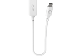 SCOSCHE StrikeLine - Adapter USB-C zu USB 3.1, 15 cm, Bis zu 5 GB/s, Weiss
