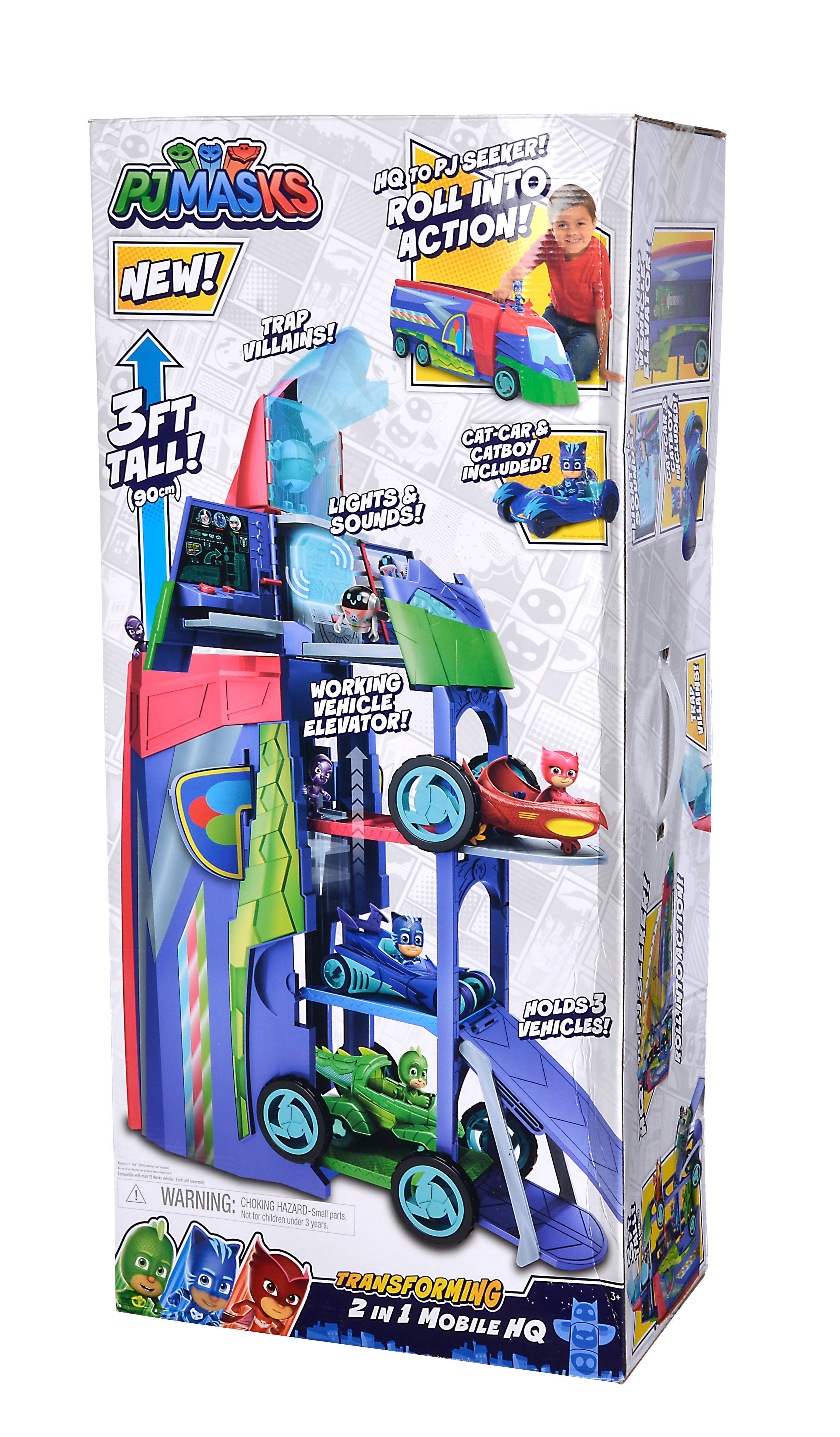 SIMBA TOYS PJM Verwandelbares Hauptquartier Spielset Mehrfarbig