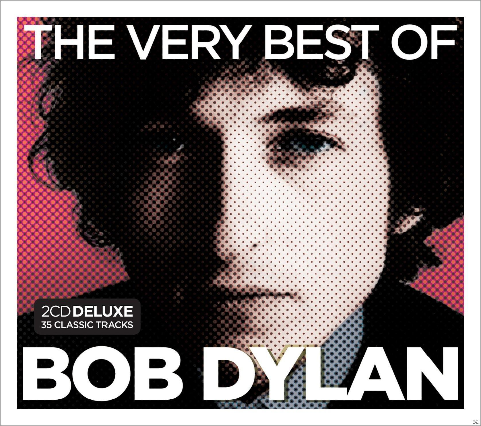 Albumcover mit Bob Dylans Gesicht, der Titel lautet The Very Best Of.