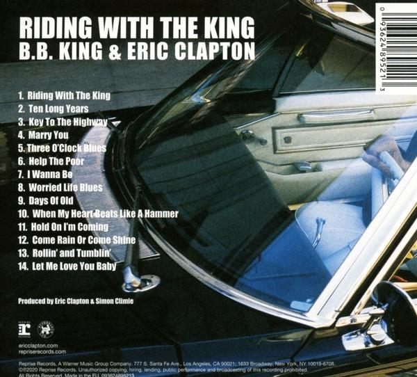 Eric Clapton, B.B. King - Riding With The King  - (CD)