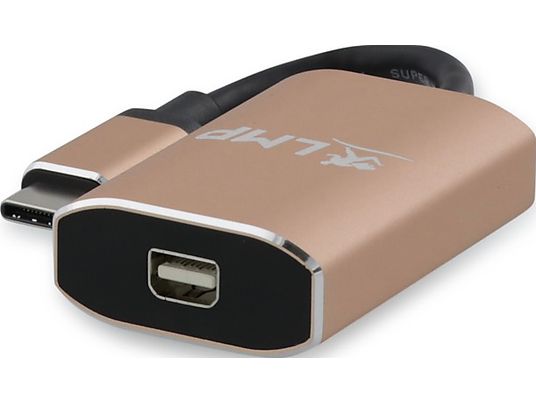 LMP 18936 - Adapter USB-C zu miniDisplayPort (Schwarz/Gold)