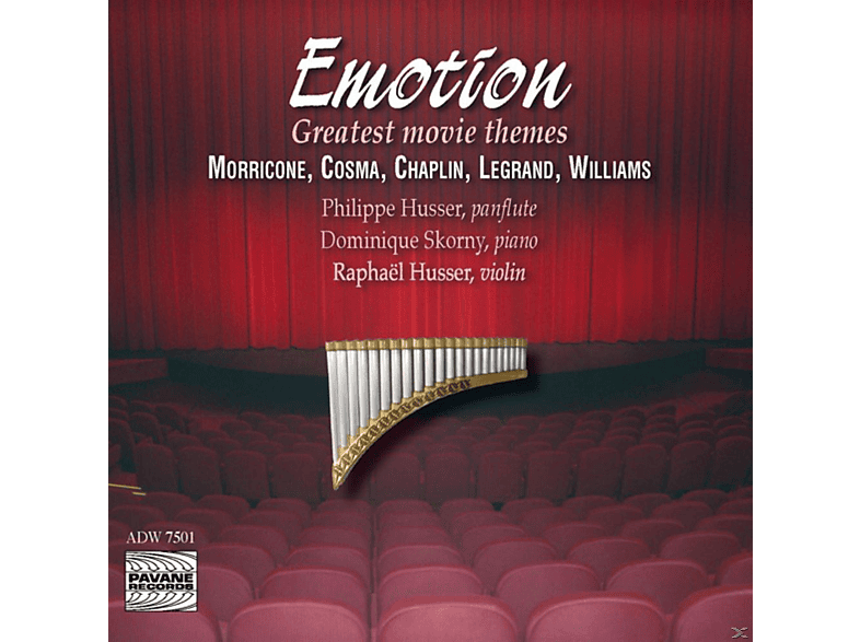 Raphael Husser, Dominique Skorny, VARIOUS - Emotion Greatest Movie Themes  - (CD) | Soundtracks, Filmmusik & Musicals