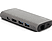 LMP 18641 - Adattatori da viaggio Multiport USB-C (Grigio)