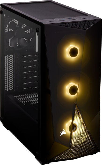 CORSAIR SPEC-DELTA RGB PC-Gehäuse, Schwarz