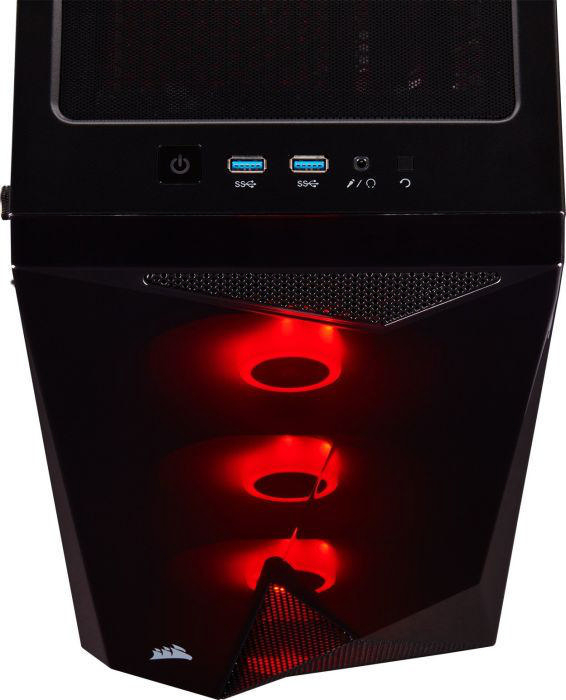 CORSAIR SPEC-DELTA RGB PC-Gehäuse, Schwarz